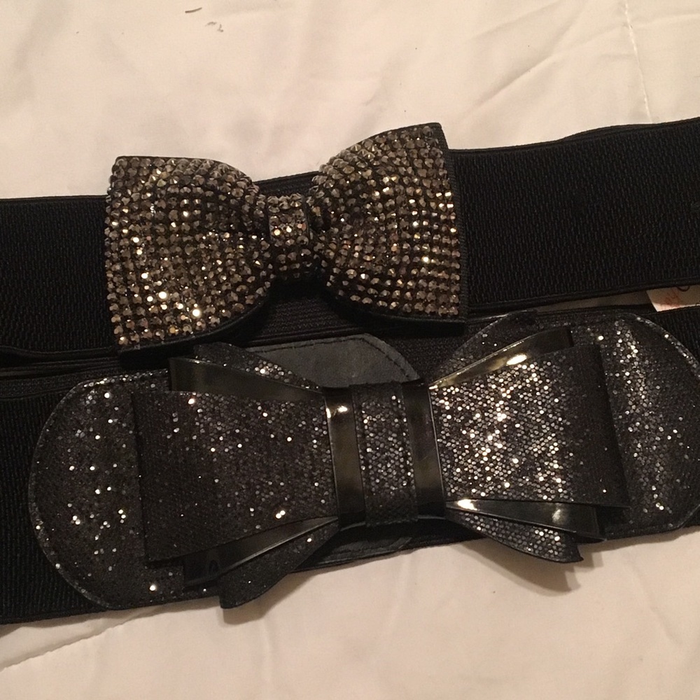 2 Bow elastic wide belts